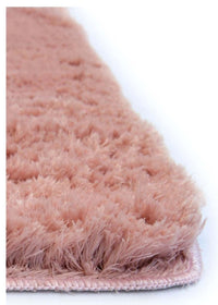 Soft Washable Pink Shaggy Rug | SA-07