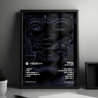Tool "10,000 Days" Album Cover Poster - with Complete Tracklist