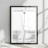 The Jayhawks "Rainy Day Music" Album Cover Poster - with Complete Tracklist