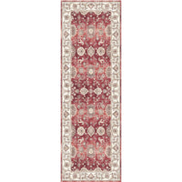 Jasru Vintage Washable Non-Slip Rug for Effortless Style & Comfort