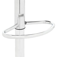2pcs SSJ-275 Oblique Checks Bar Stool Black