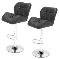 2pcs Bar Stool Grey