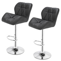 2pcs Bar Stool Grey