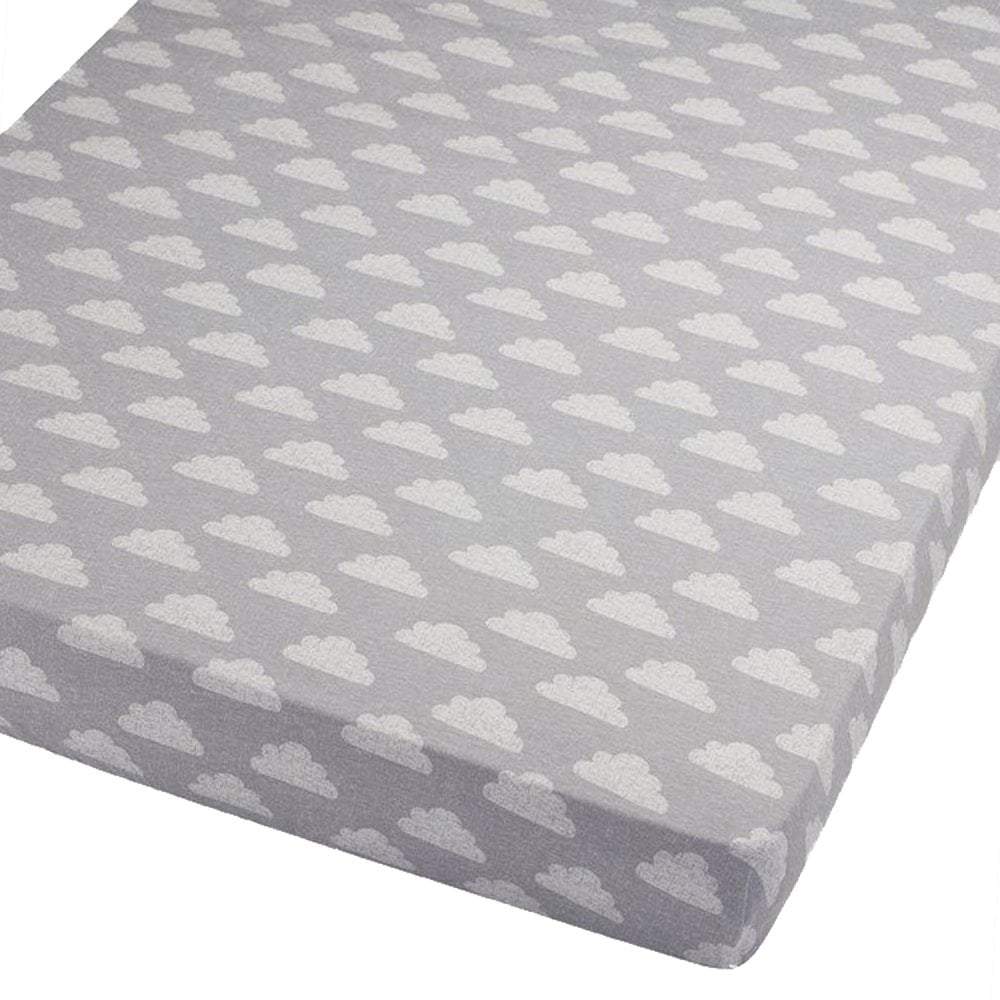 Clearance 10x Spacesaver Cot Fitted Sheet 100% Cotton 100x52cm