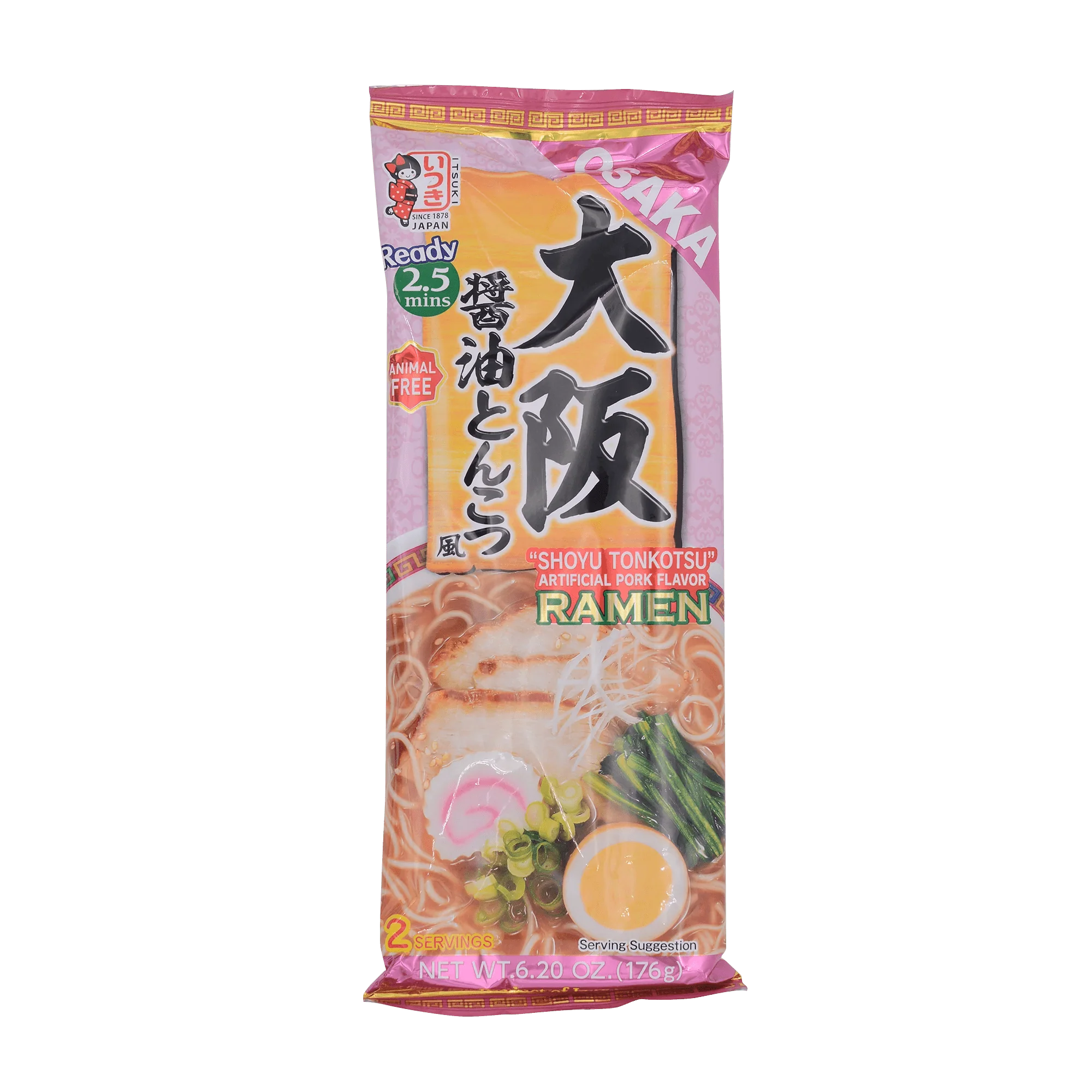 ITSUKI Kurume Osaka Style Soy Sauce Tonkotsu 176g