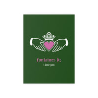 Fontaines DC - I Love You - Irish Claddagh (Green)