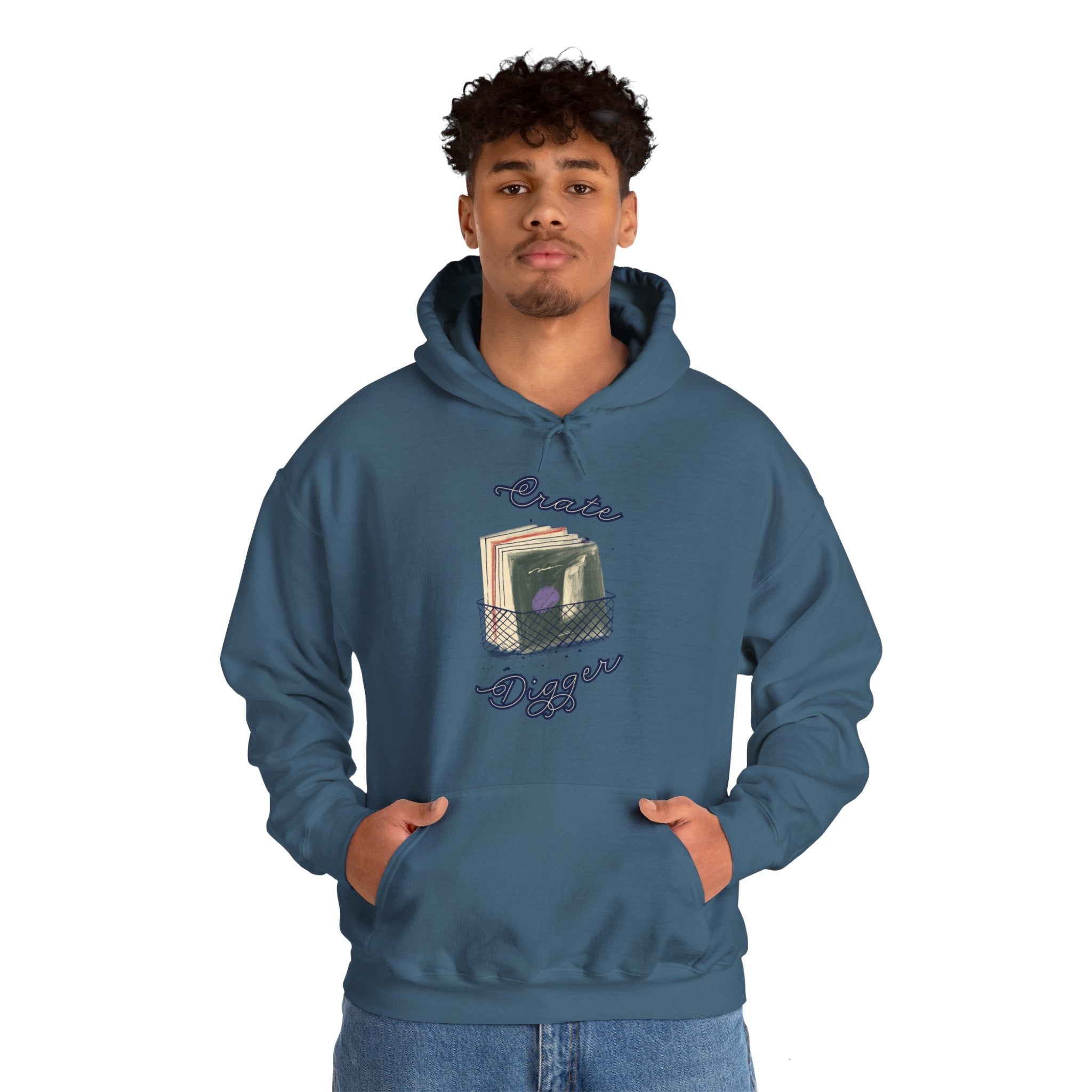 'Crate Digger' Men's Hoodie