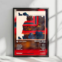 Grizzly Bear "Painted Ruins" Album Cover Poster - with Complete Tracklist