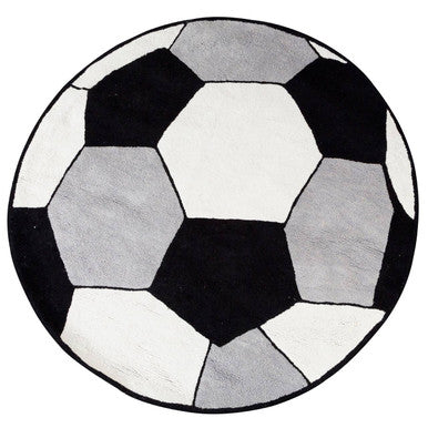 Kids Football Rug - Stylish Cotton Rug for Sporty Spaces