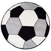 Kids Football Rug - Stylish Cotton Rug for Sporty Spaces