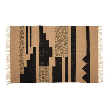 Bosie Small Trenza Rug – Artistic Sand-Coloured Accent for Your Home