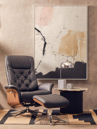 Bosie Large Trenza Rug - Contemporary Sand and Black Design for Chic Interiors