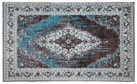 Bosie Morvi Large Floral Jacquard Woven Rug