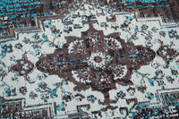 Bosie Morvi Large Floral Jacquard Woven Rug