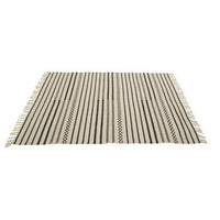 Bosie Madras Handcrafted Cotton Rug for Stylish Home Offices
