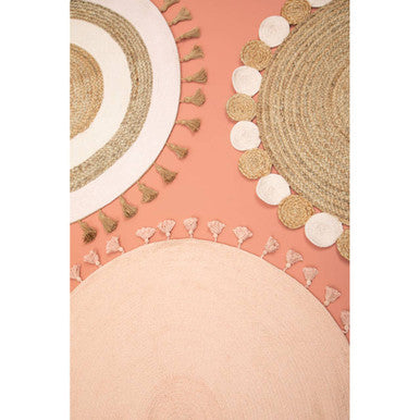 Kids Round Jute Rug