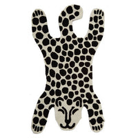 Kids Leopard Hand-Woven Area Rug