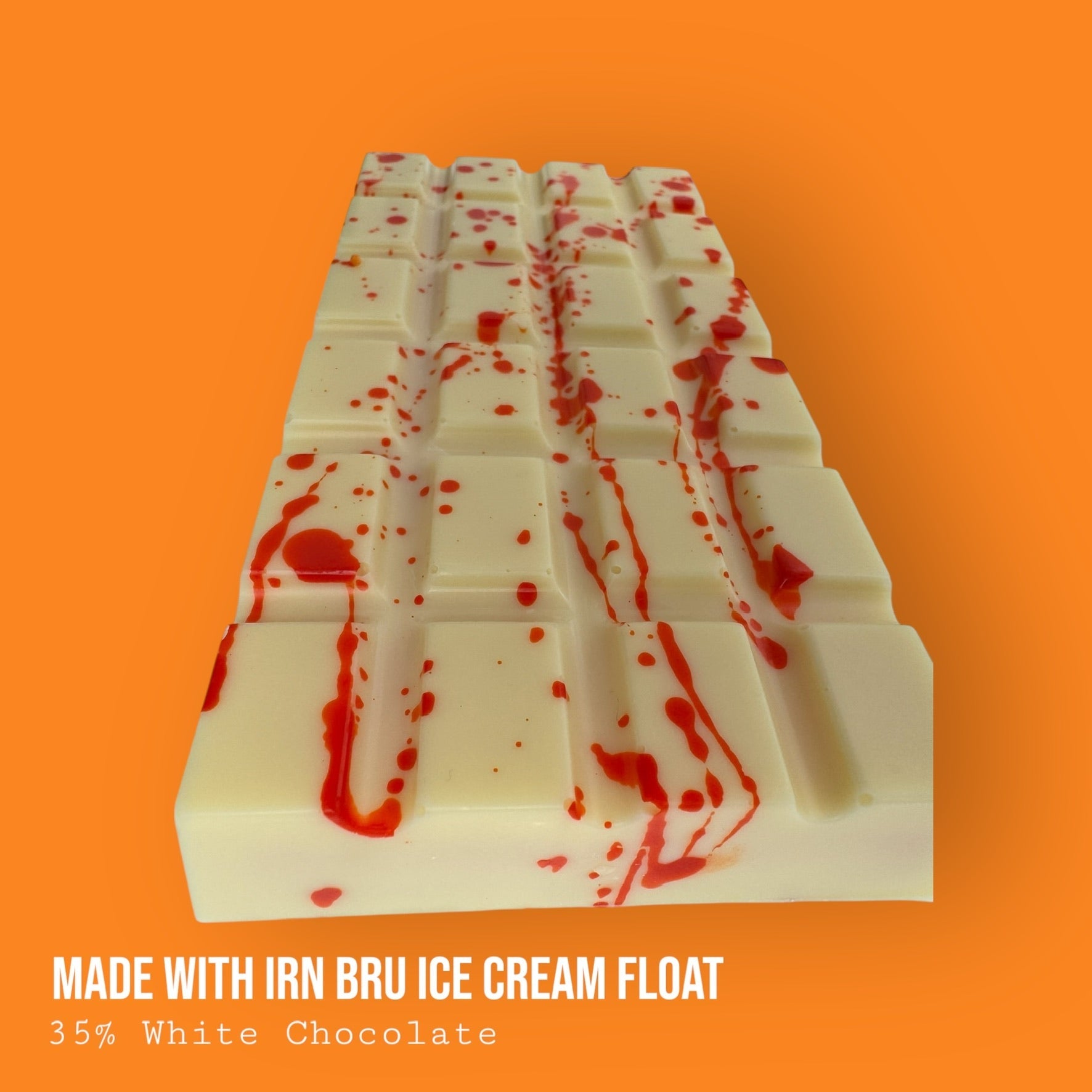 "Made with Irn Bru" Ice Cream Vanilla Float Dessert Bar 235g