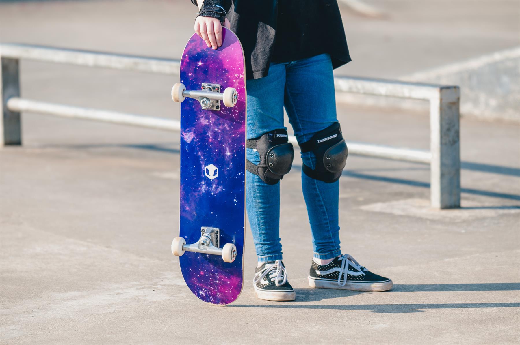 Venom Core Complete Skateboard - Galaxy - 7.75"