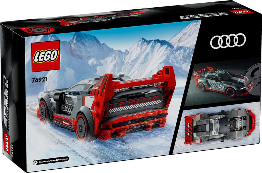 Lego Speed Champions 76921 Audi S1 E-Tron Quattro Race Car for Ages 9+