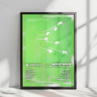 Modest Mouse "Good News For People Who Love Bad News" Album Cover Poster - with Complete Tracklist