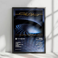 Tool "Fear Inoculum" Album Cover Poster - with Complete Tracklist
