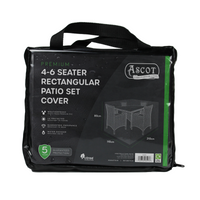 Premium Medium(4-6 seater) Rectangular Patio Set Cover - 210 X 110 X 80 (H) cm