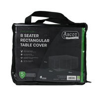 Premium Rectangular 8 seater table cover - 196 X 114 X 71 (H) cm