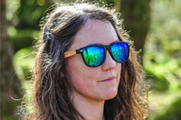 Luma Sunglasses - Wistmans - Black/Green
