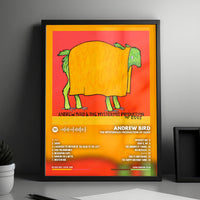 Andrew Bird "The Mysterious Production of Eggs" Album Cover Poster - with Complete Tracklist