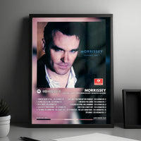 Morrissey "Vauxhall and I" Album Cover Poster - with Complete Tracklist