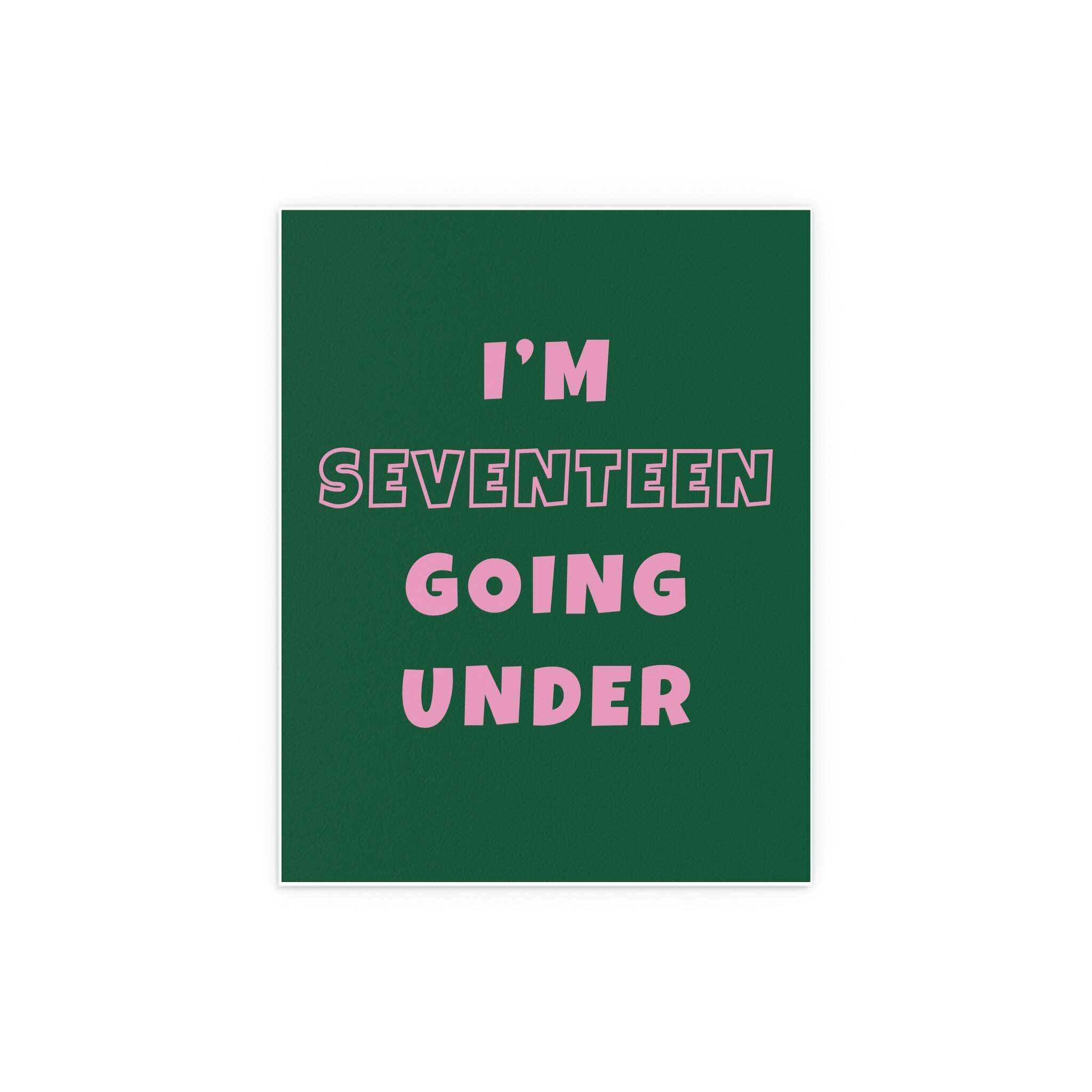 Sam Fender - Seventeen Going Under (Green + Pink)