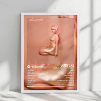 Doja Cat "Amala (Deluxe Version)" Album Cover Poster - with Complete Tracklist