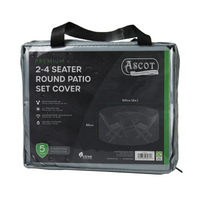 Premium Small (2-4 seater) Round Patio Set Cover - 160 (Dia.)X 80(H) cm