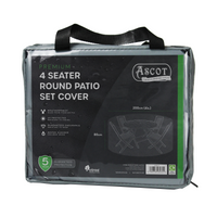Premium 4 seater Round Patio Set Cover - 200 (Dia.)X 80(H) cm