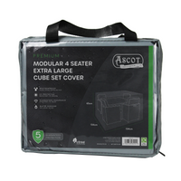 Premium Modular 4 Seater Cube Set Cover XL - 134 X 134 X 65 H