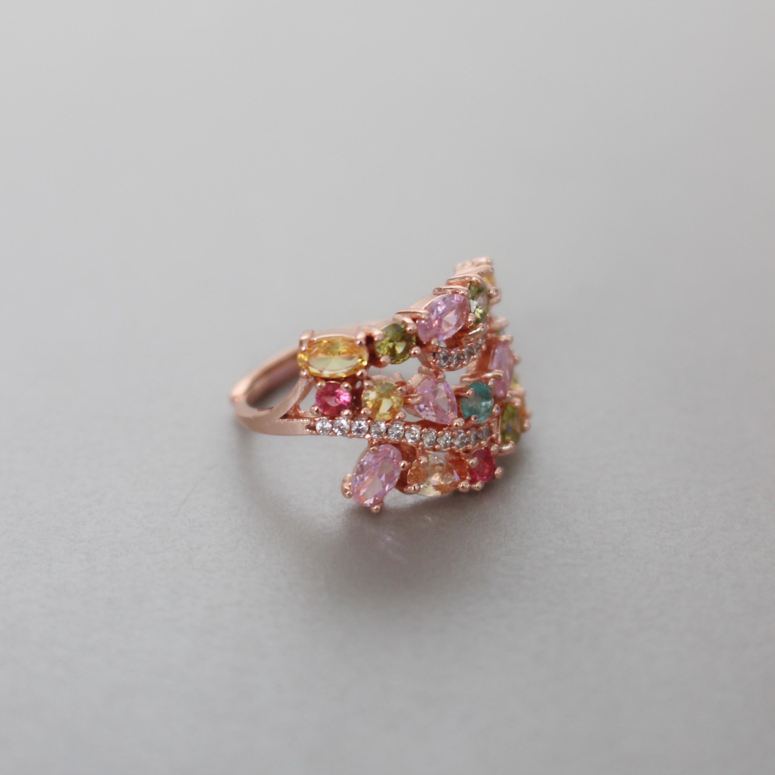 Catriona Multi Jewel Statement Ring