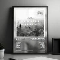 Vampire Weekend "Modern Vampires of the City  " Album Cover Poster - with Complete Tracklist