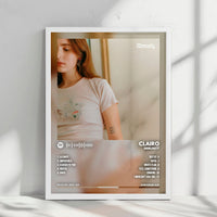 Clairo "Immunity" Album Cover Poster - with Complete Tracklist