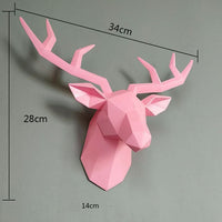 3D Deer Sculpture