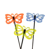 Small Garden Décor Ornaments Set of 3 'Comma Butterfly'
