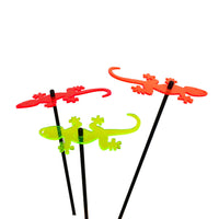 Large Garden Décor Ornaments Set of 3 'Geckos'