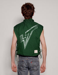 Ex Military Flak Jacket in Green