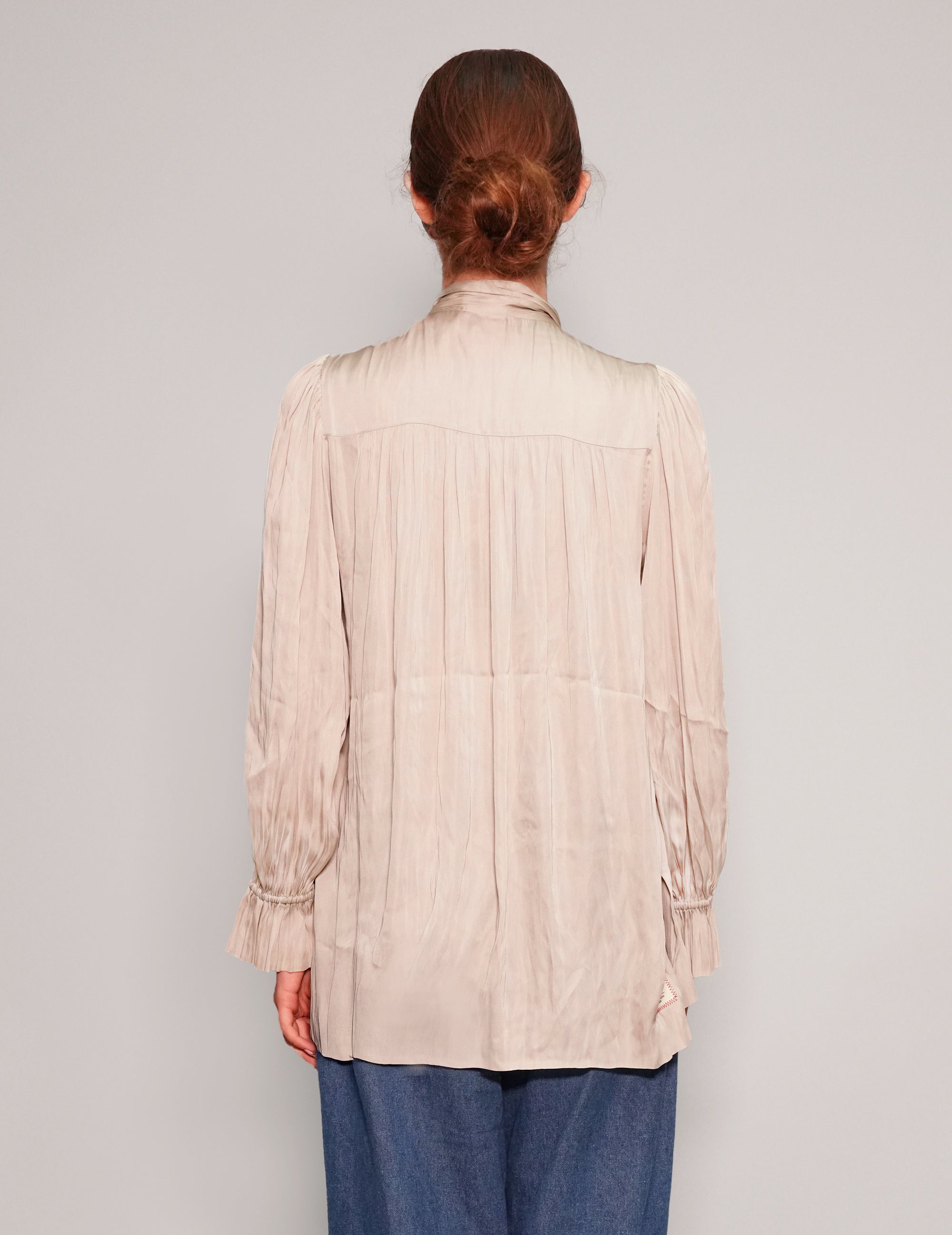 Tie-neck Blouse