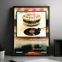 The Rolling Stones "Let It Bleed" Album Cover Poster - with Complete Tracklist