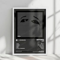 Deftones "Ohms  " Album Cover Poster - with Complete Tracklist