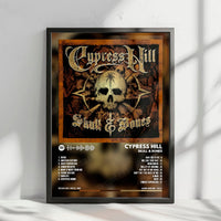 Cypress Hill "Skull & Bones" Album Cover Poster - with Complete Tracklist