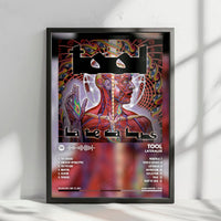 Tool "Lateralus" Album Cover Poster - with Complete Tracklist