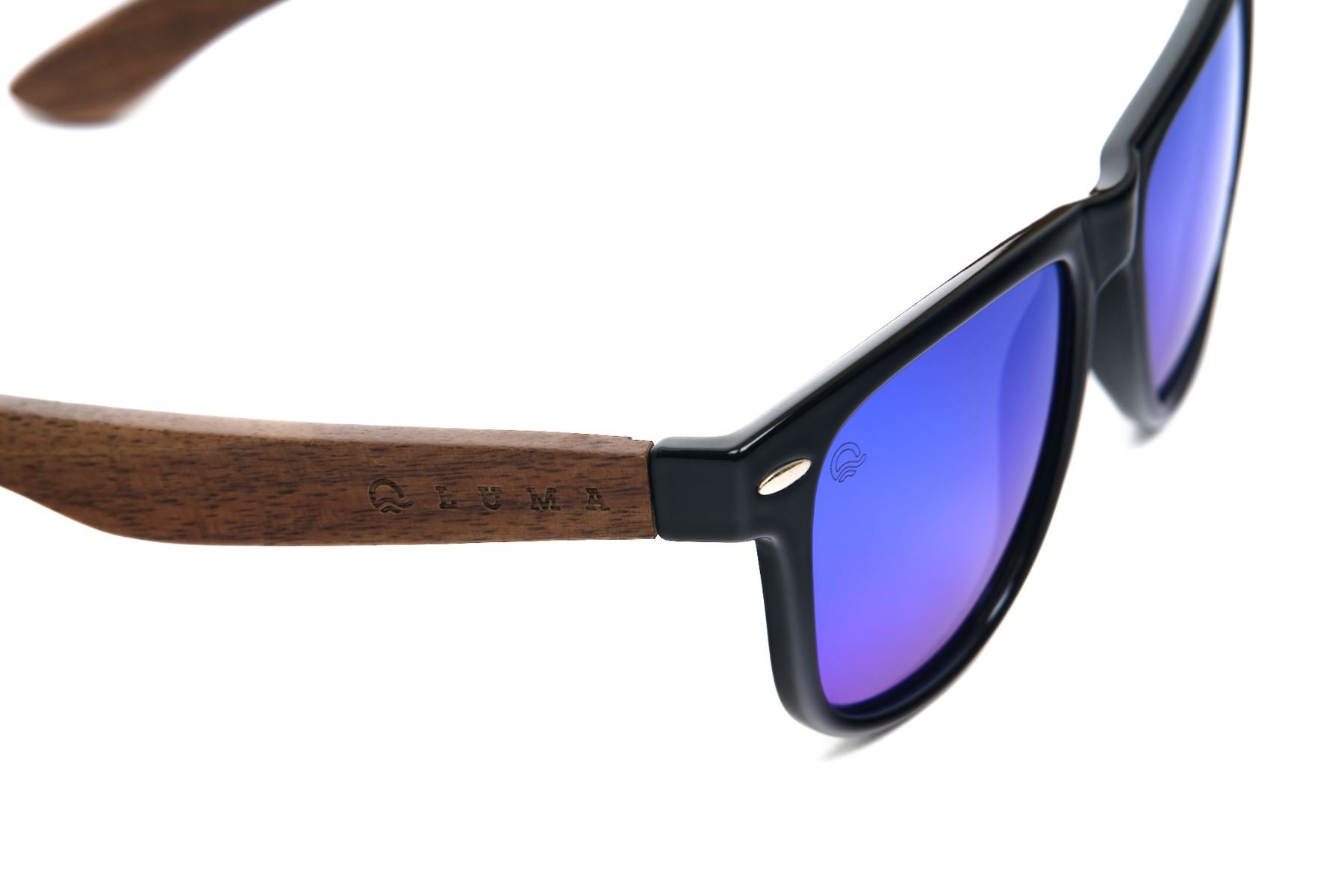 Luma Sunglasses - Wistmans - Black/Blue