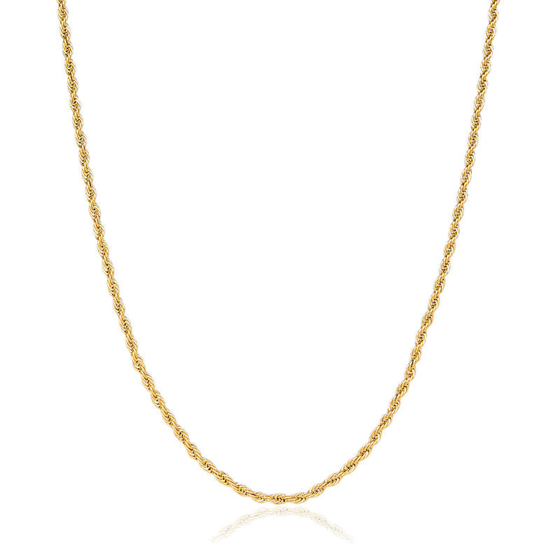 Rope Chain (Gold) 3mm